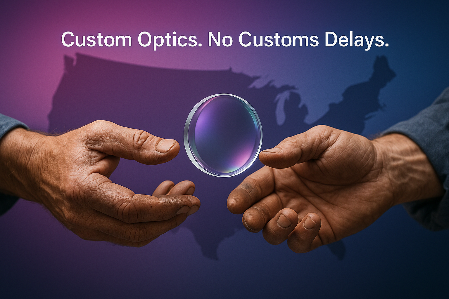 Website and Blog Image for U.S.-Based Custom Optics Campaign